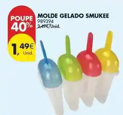 Pingo Doce Smukee - molde gelado promoção