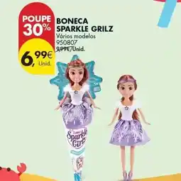 Pingo Doce Boneca sparkle grilz promoção