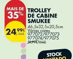 Pingo Doce Smukee - trolley de cabine promoção