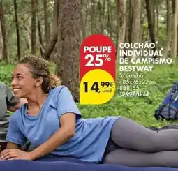 Pingo Doce Bestway - colchao individual de campismo promoção