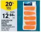 Continente Royal - porções de salmao promoção
