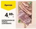 Continente Continente - entremeada de porco promoção