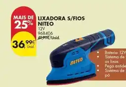 Pingo Doce As - lixadoras s/fios promoção