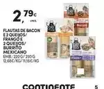 Continente Flautas de bacon e 2 queijos promoção