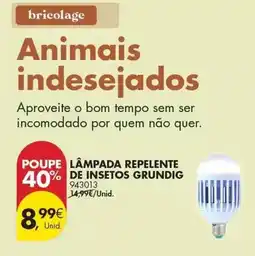 Pingo Doce Lámpada repelente de isetos promoção