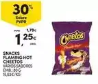 Continente Cheetos - snacks flaming hot promoção