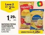 Continente Continente - batatas fritas promoção