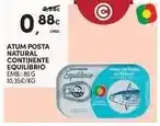 Continente Continente - atum posta natural promoção