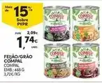 Continente Compal - feijão/grão promoção