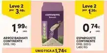 Continente Continente - arroz basmati promoção