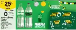 Continente Sprite - refrigi&evante c/ gas promoção