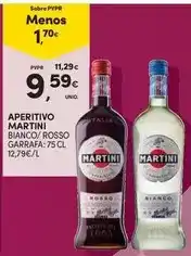 Continente Martini - aperitivo promoção