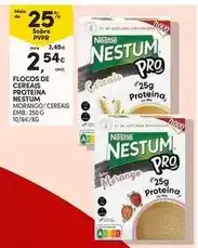 Continente Nestum - flocos de cereais proteina promoção