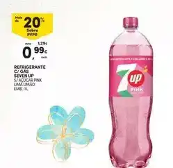 Continente Up - refrigerante c/ gas seven promoção