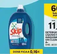 Continente Skip - deterge liquido maquina oxi clean promoção