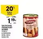 Continente Nobre - salsichas frankfurt promoção