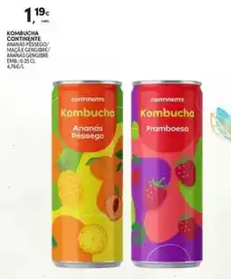 Continente Continente - kombucha promoção