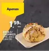 Continente Broa c/ chourico promoção