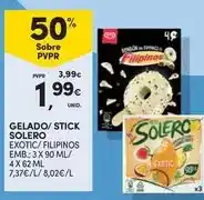 Continente Solero - gelado/ stick promoção