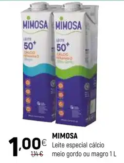 Coviran MIMOSA Leite especial cálcio meio gordo ou magro promoção