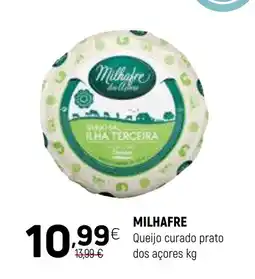 Coviran MILHAFRE Queijo curado prato dos açores promoção