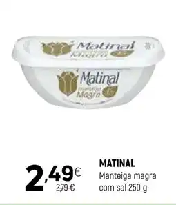 Coviran MATINAL Manteiga magra com sal promoção