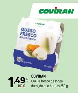Coviran COVIRAN Quejio fresco de longe duração tipo burgos promoção