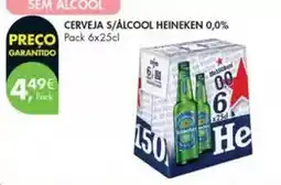 Pingo Doce Heineken - cerveja s/alcool promoção