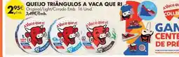 Pingo Doce A vaca que ri - queijo triángulos a vaca que rj promoção