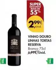 Pingo Doce Linhas tortas - vinho douro promoção