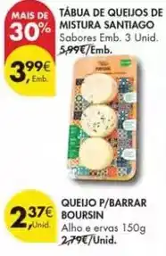 Pingo Doce Santiago - queijo p/ barrar promoção