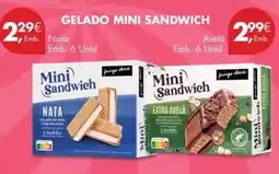 Pingo Doce Mini - gelado sandwich promoção