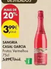 Pingo Doce Casal garcia - frutos vermelhos promoção