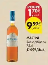 Pingo Doce Martini - rosso/bianco promoção