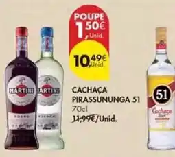 Pingo Doce Martini - cachaça pirassununga promoção
