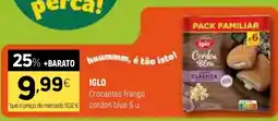 Coviran IGLO Crocantes frango cordon blue promoção