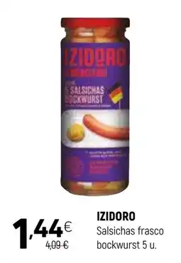 Coviran IZIDORO Salsichas frasco bockwurst promoção