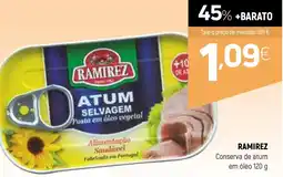Coviran RAMIREZ Conserva de atum em óleo promoção