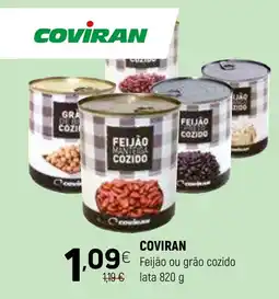Coviran COVİRAN Feijão ou grão cozido lata promoção