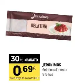 Coviran Jerónimos Gelatina alimentar promoção