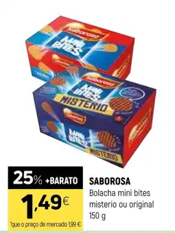 Coviran SABOROSA Bolacha mini bites misterio ou original promoção
