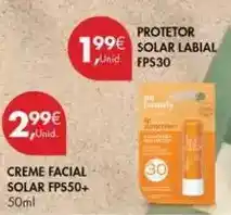Pingo Doce Protetor solar labial fps30 promoção
