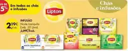 Pingo Doce Lipton - infusão promoção