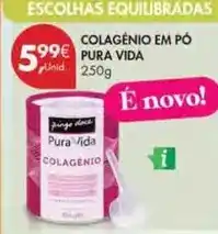 Pingo Doce Pura vida - colagénio em po promoção