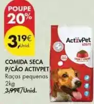 Pingo Doce Danone - comida seca p/ cão activpet promoção