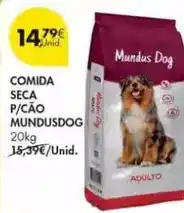 Pingo Doce Mundus - comida seca p/cao promoção