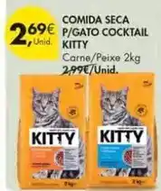Pingo Doce Comida seca p/gato cocktail promoção