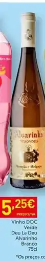 Recheio Alvarinho - vino doc de la ribera del duero alzainho promoção