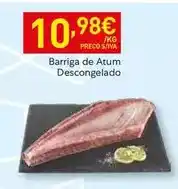 Recheio Atum descongelado promoção