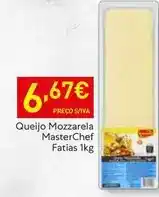 Recheio Masterchef - queijo mozzarela fatias promoção